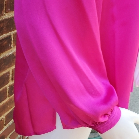 Vince Camuto long sleeve blouse‎ 1X NWT - Picture 3 of 12